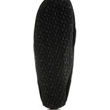 Sole view of Rag Company kipstar leather loafers showing textured black outsole for grip