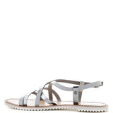 Babe Beachwear stylish leather beach sandals for women with multiple straps and buckle closure