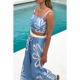 Natural Breeze Tank and Pants Resort Set - Beach Babes Beachwear - Fort Lauderdale