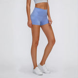 Blue stitch active shorts from Crush your Workout in Stylish Stitch Active Shorts collection