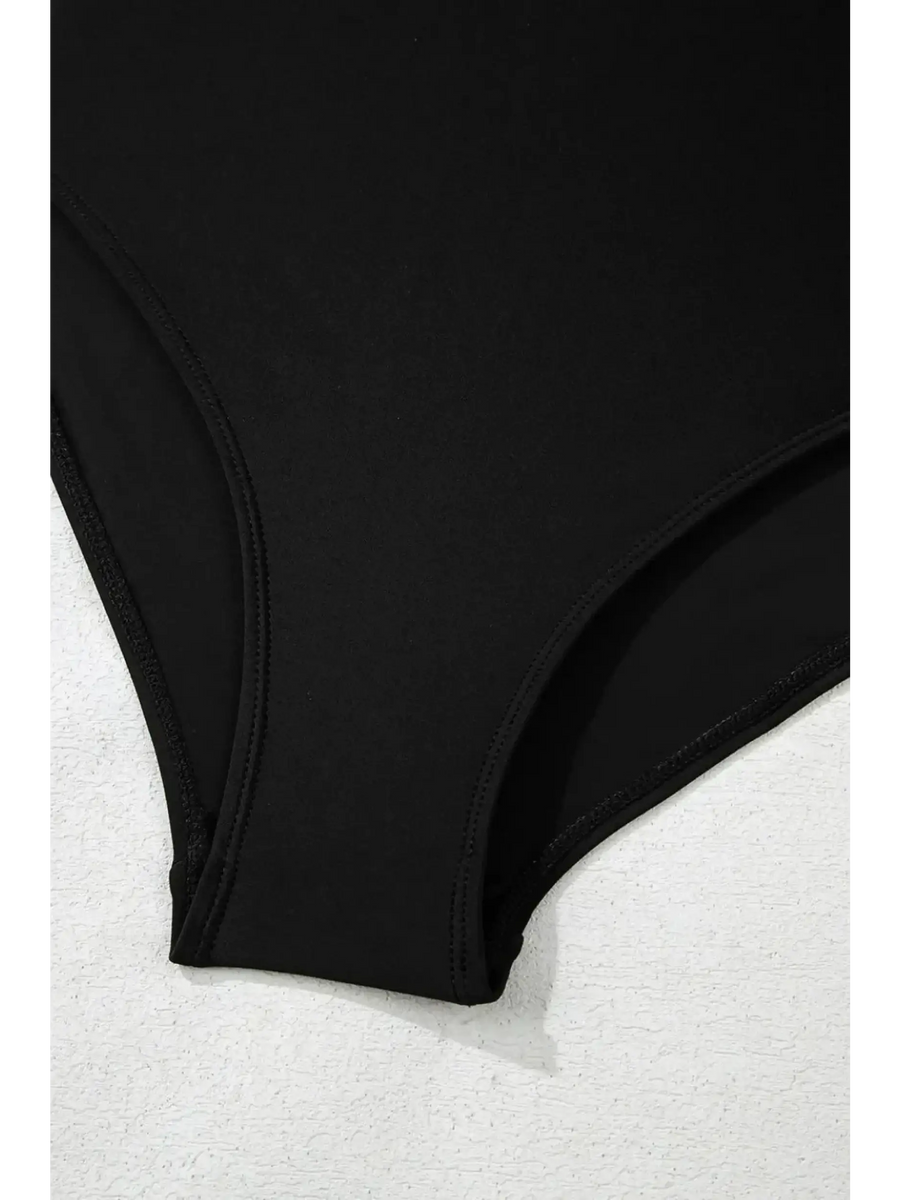 Black swimsuit bottom from Beach Babes, a Great Swim Dress For Ladies over 40