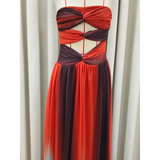 Ombre Strapless Maxi with a Sizzling Twist! - Beach Babes Beachwear - Fort Lauderdale