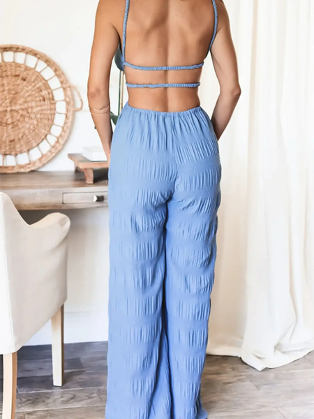 Sexy Cutout Style Lightweight- Resort Jumpsuit - Beach Babes Beachwear - Fort Lauderdale