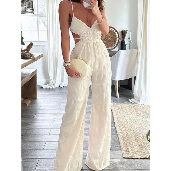 Sexy Cutout Style Lightweight- Resort Jumpsuit - Beach Babes Beachwear - Fort Lauderdale