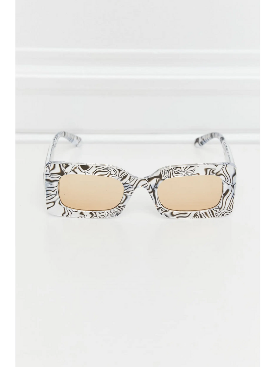 Tortoiseshell Rectangle Sunglasses - Beach Babes Beachwear - Fort Lauderdale