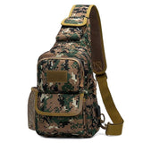 Babe Beachwear camouflage tactical bag for men with multiple compartments and adjustable strap
