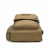 Babe Beachwaer tactical bag for men in brown with multiple compartments and mesh side pocket