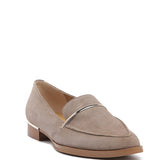 Rag Company black genuine leather loafers styled for a classic, polished look