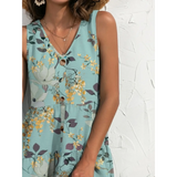 Tropical Print Summer Romper - Beach Babes Beachwear - Fort Lauderdale