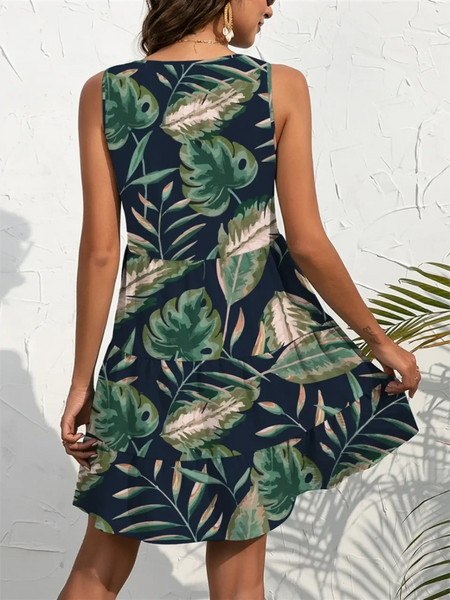 Tropical Print Summer Romper - Beach Babes Beachwear - Fort Lauderdale