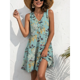 Tropical Print Summer Romper - Beach Babes Beachwear - Fort Lauderdale