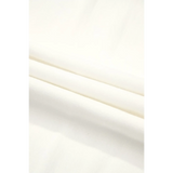 Close-up of white fabric texture for Trendsi vacation resort wide leg trousers