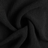 Close-up of black fabric texture for Babe Beachwear casual chic vacation skirt maxi skirt
