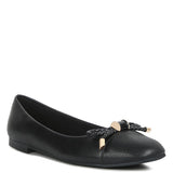 Black Rag Company ballet flats featuring a bow detail, perfect dressy flats with bow for summer occasions