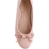 Rag Company pink ballet flats with bow dressy flats with bow for summer