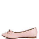 Rag Company blush pink ballet flats featuring a bow detail dressy flats with bow for summer
