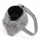 Babe Beachwaer Sparkle Soft Shoulder bag small with shimmering crystal design and black interior lining