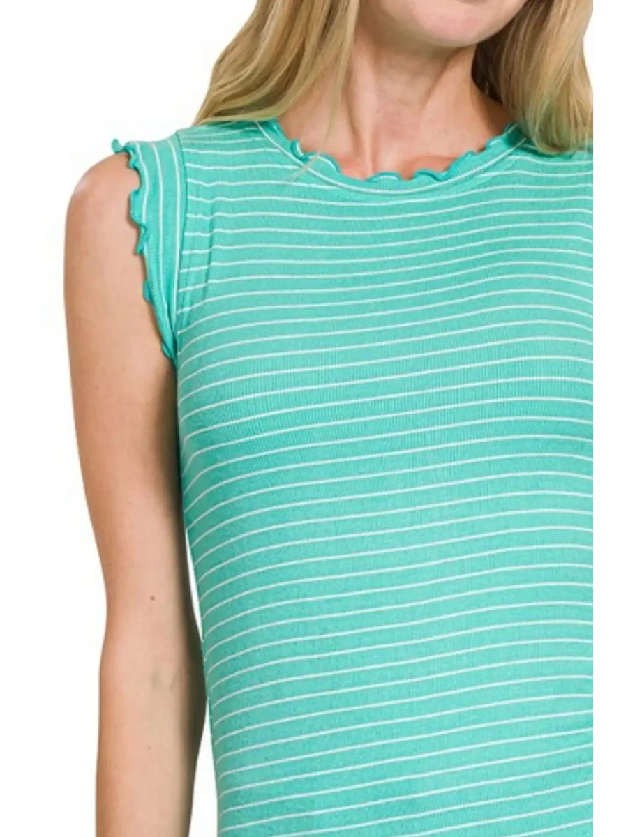 Stylish Slimming Tank Top | Affordable Beach Fashion 2025 - Beach Babes Beachwear - Fort Lauderdale